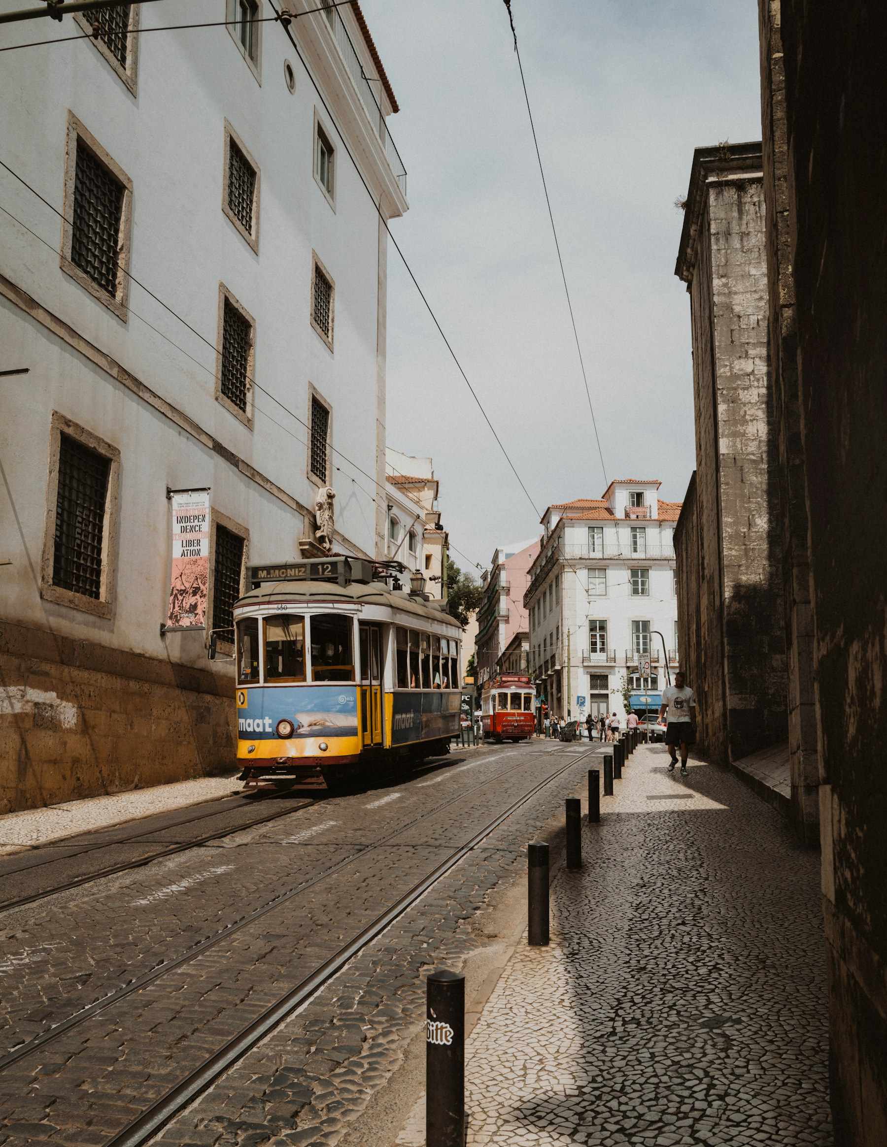 A creator's view of an atmospheric city street