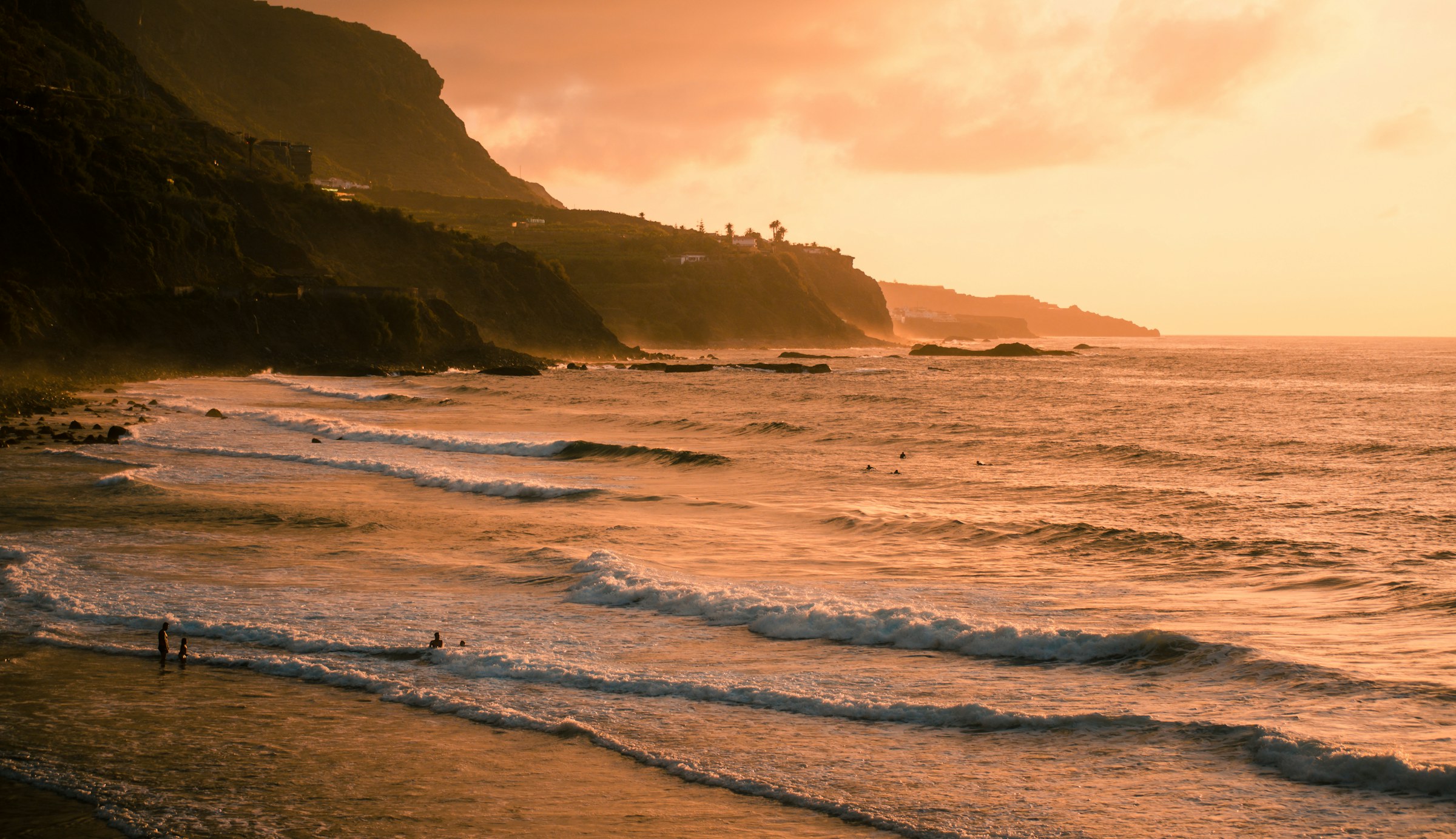 A wide cinematic coast representing a strong sense of place